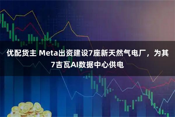 优配货主 Meta出资建设7座新天然气电厂，为其7吉瓦AI数据中心供电