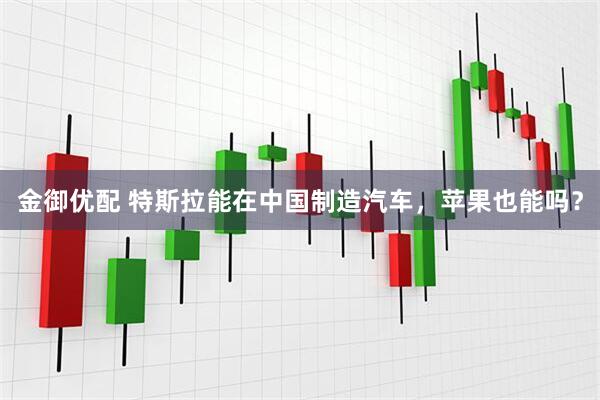 金御优配 特斯拉能在中国制造汽车，苹果也能吗？