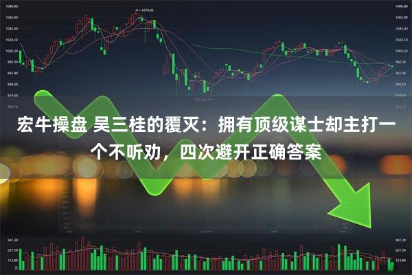 宏牛操盘 吴三桂的覆灭：拥有顶级谋士却主打一个不听劝，四次避开正确答案