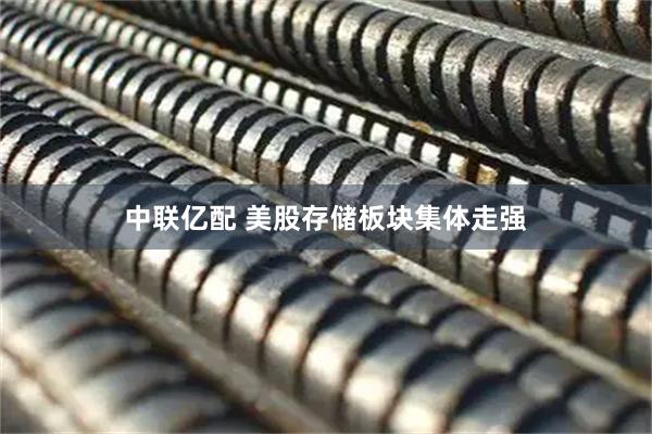 中联亿配 美股存储板块集体走强